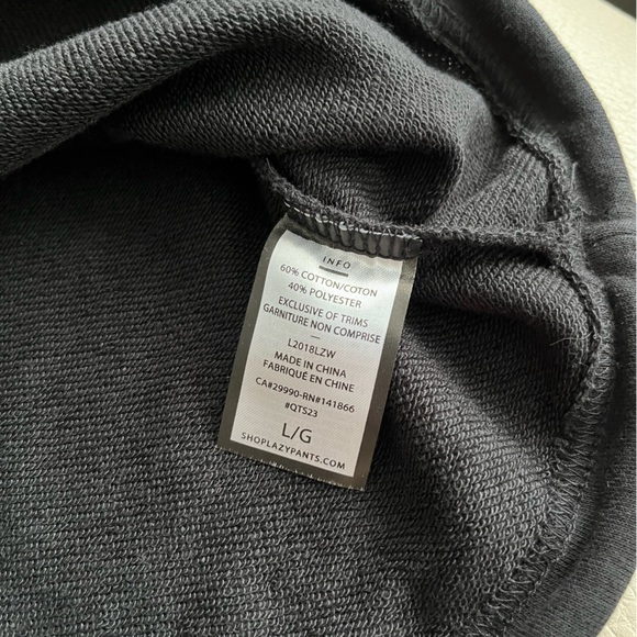 NWT - Lazypants Women’s Cropped Hoodie - Size L - Picture 5 of 5